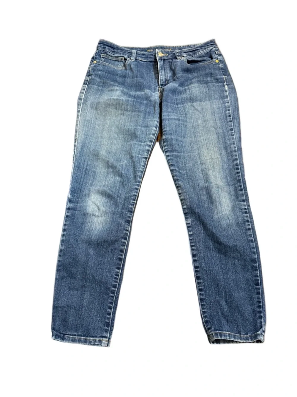 Michael Kors Medium Wash Straight-Leg Jeans Size 8